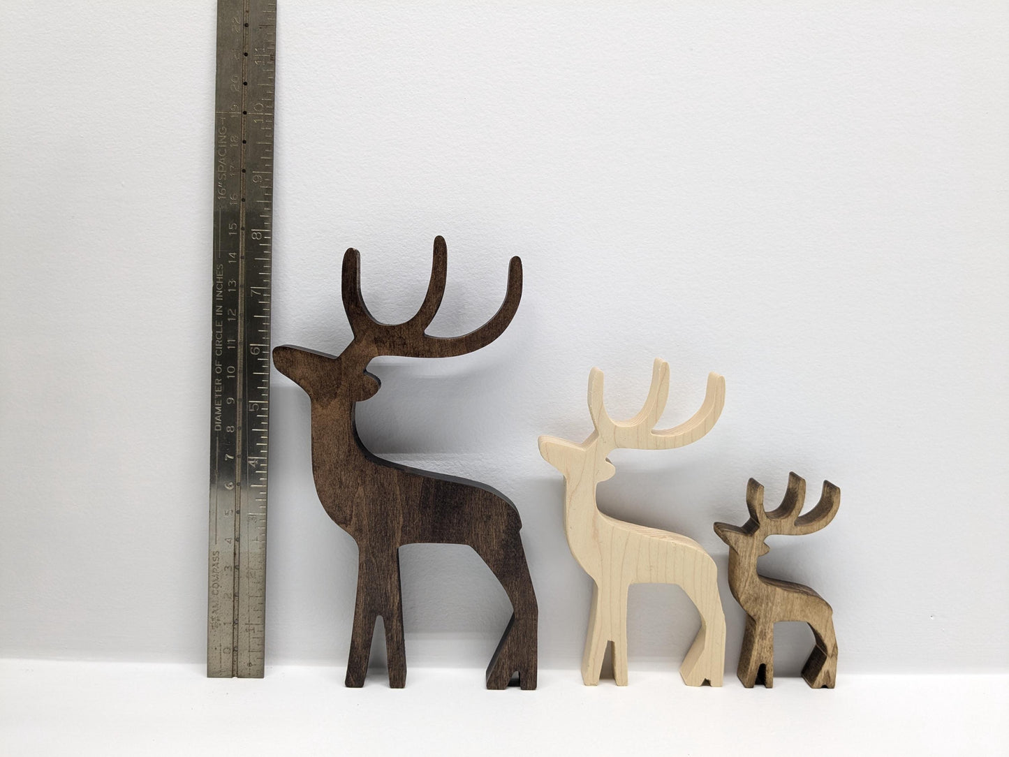 Indoor Wooden Reindeer Decor