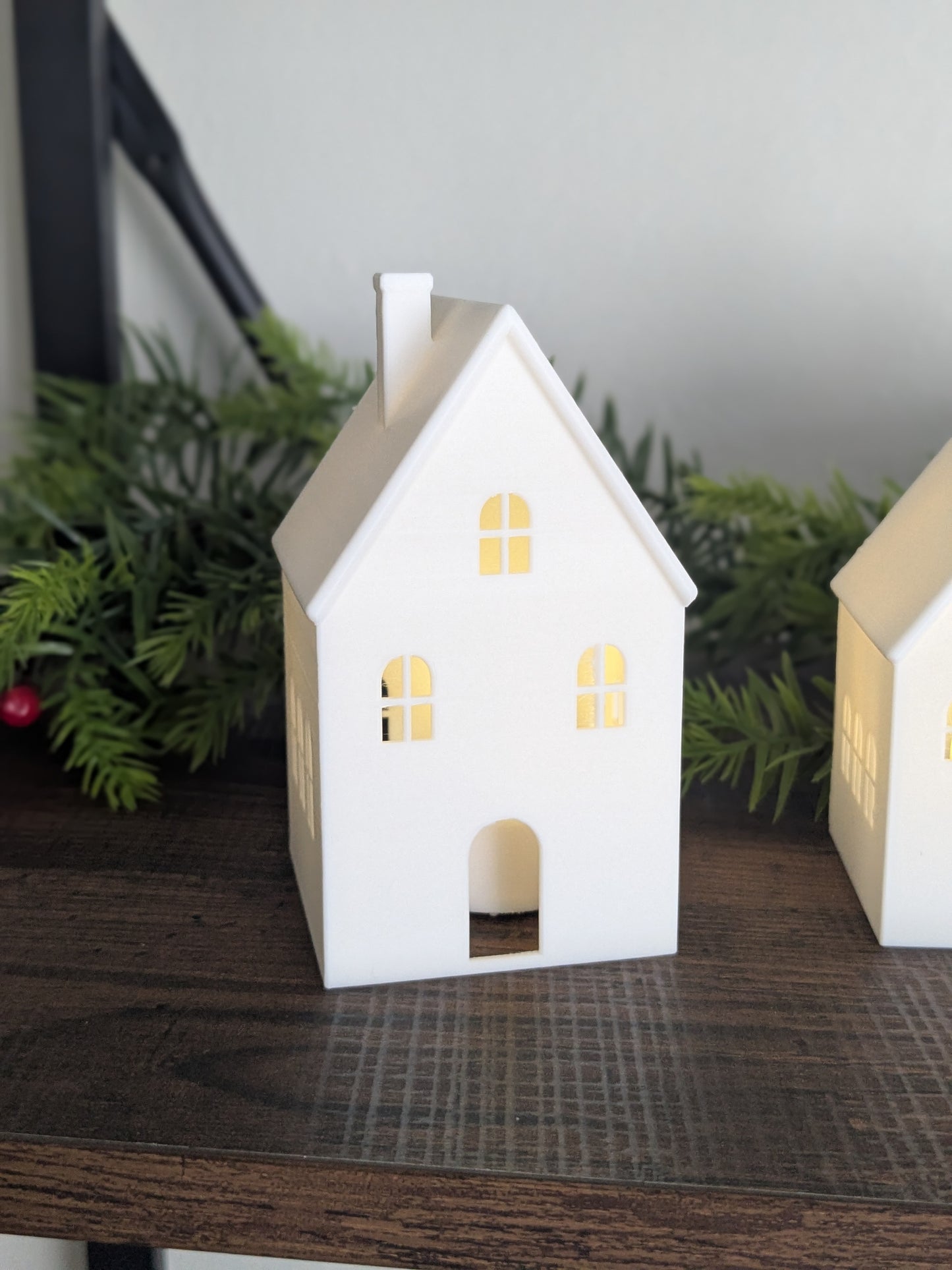 Tea Light Village Decoration