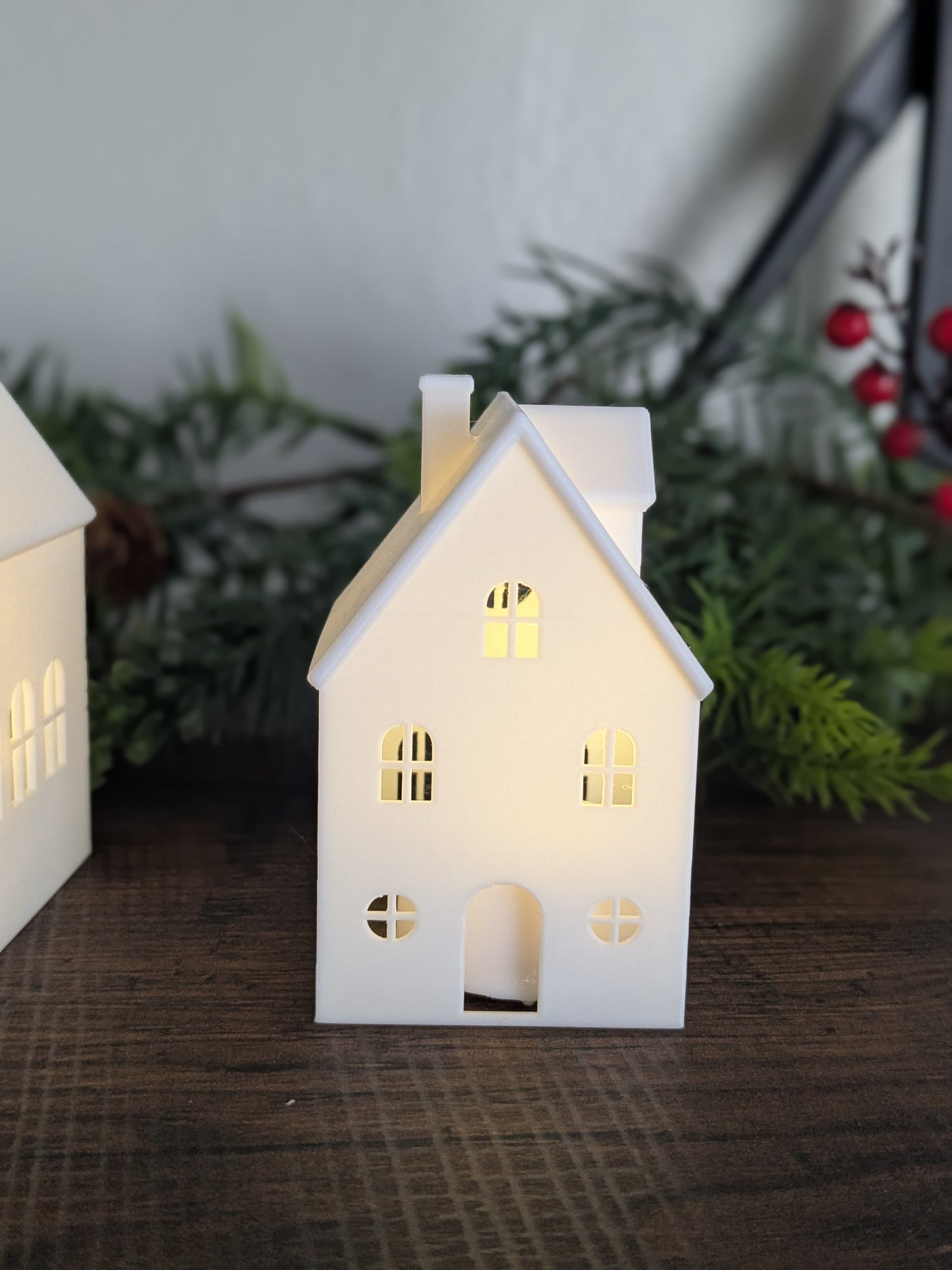 Tea Light Village Decoration