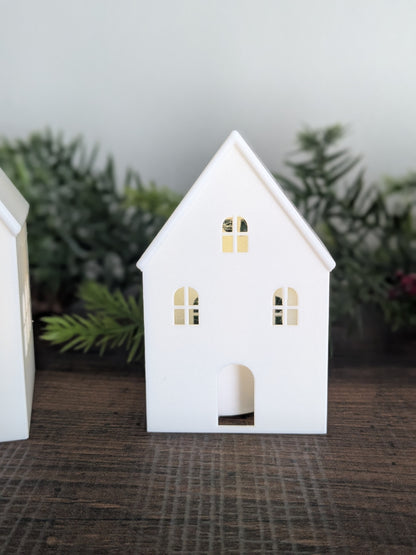 Tea Light Village Decoration