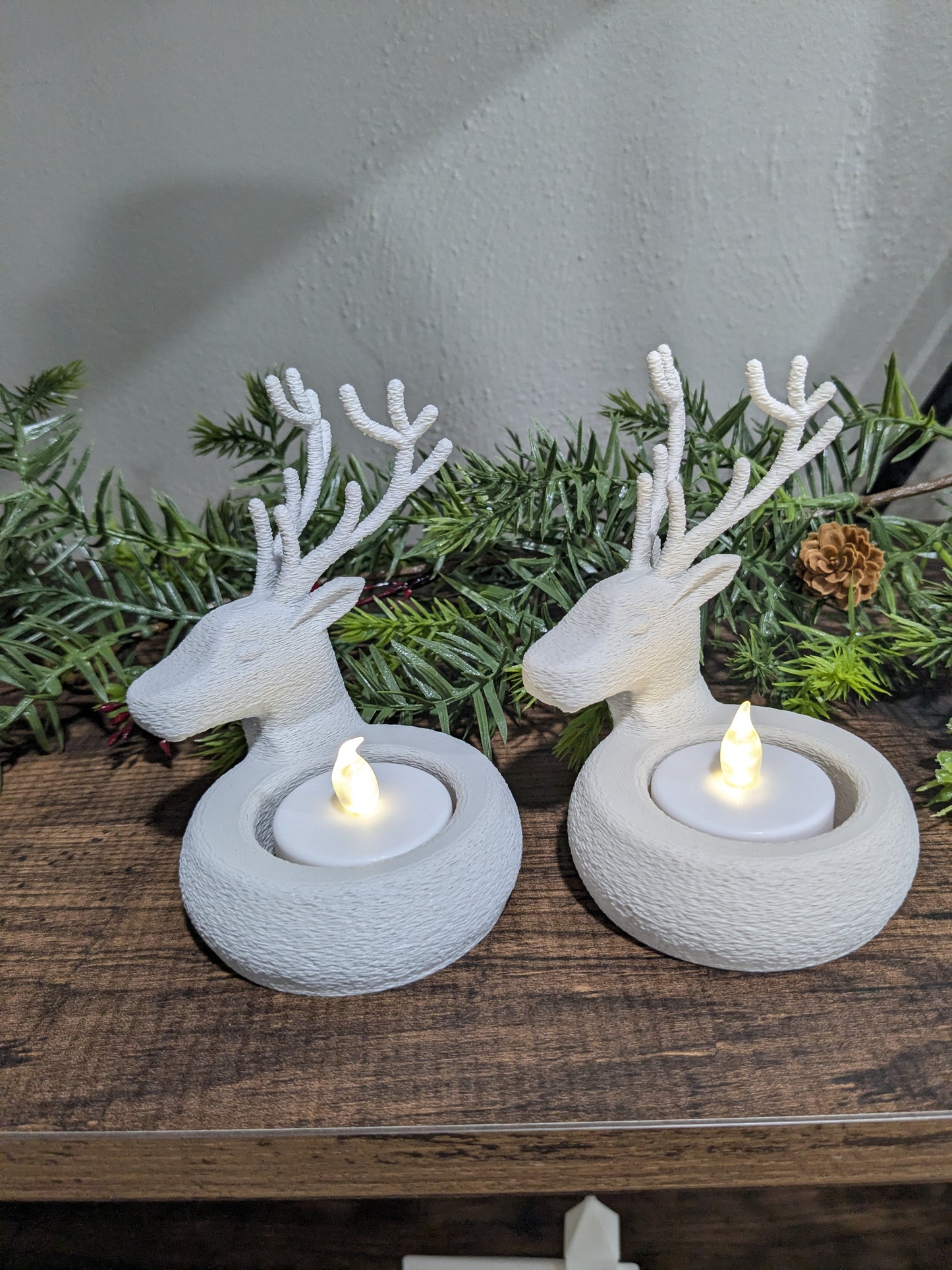 Deer Tea Light Decorations