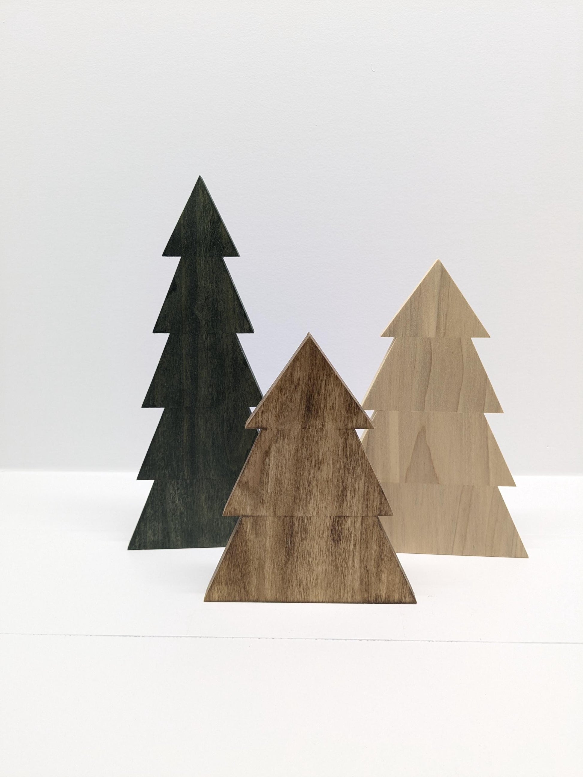 Christmas Decor Trees / Set of 3