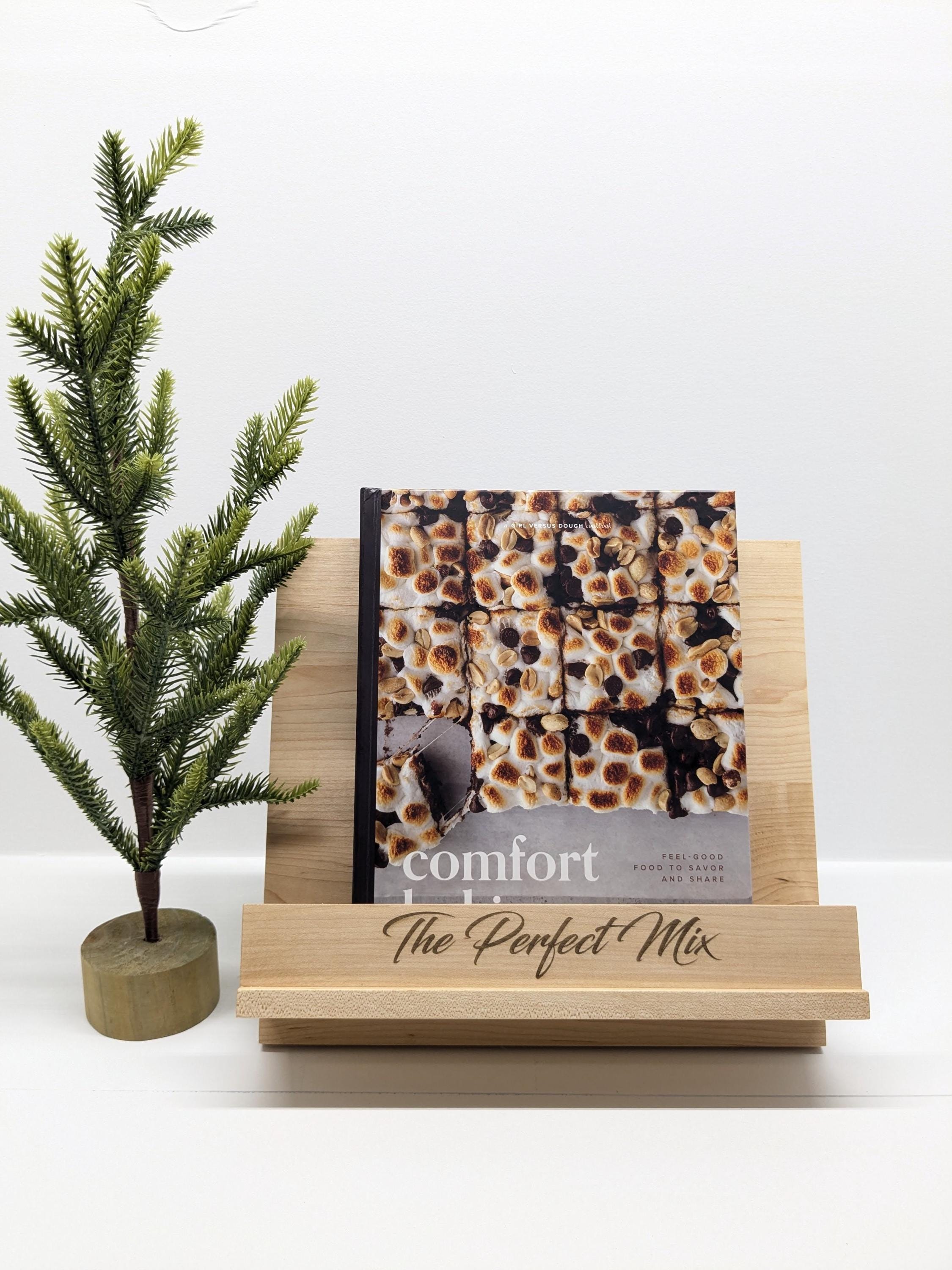 Handmade Wooden Cookbook Stand