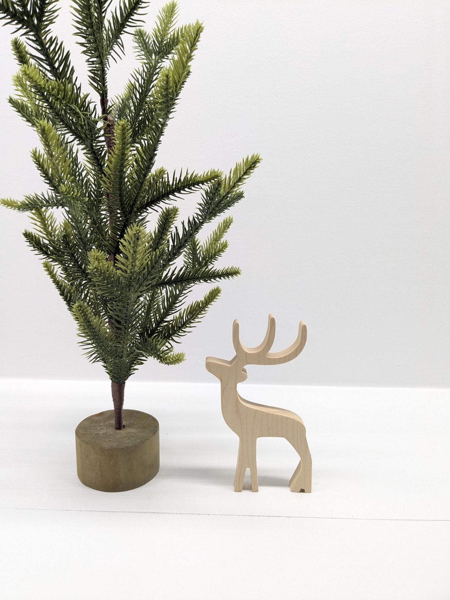Indoor Wooden Reindeer Decor