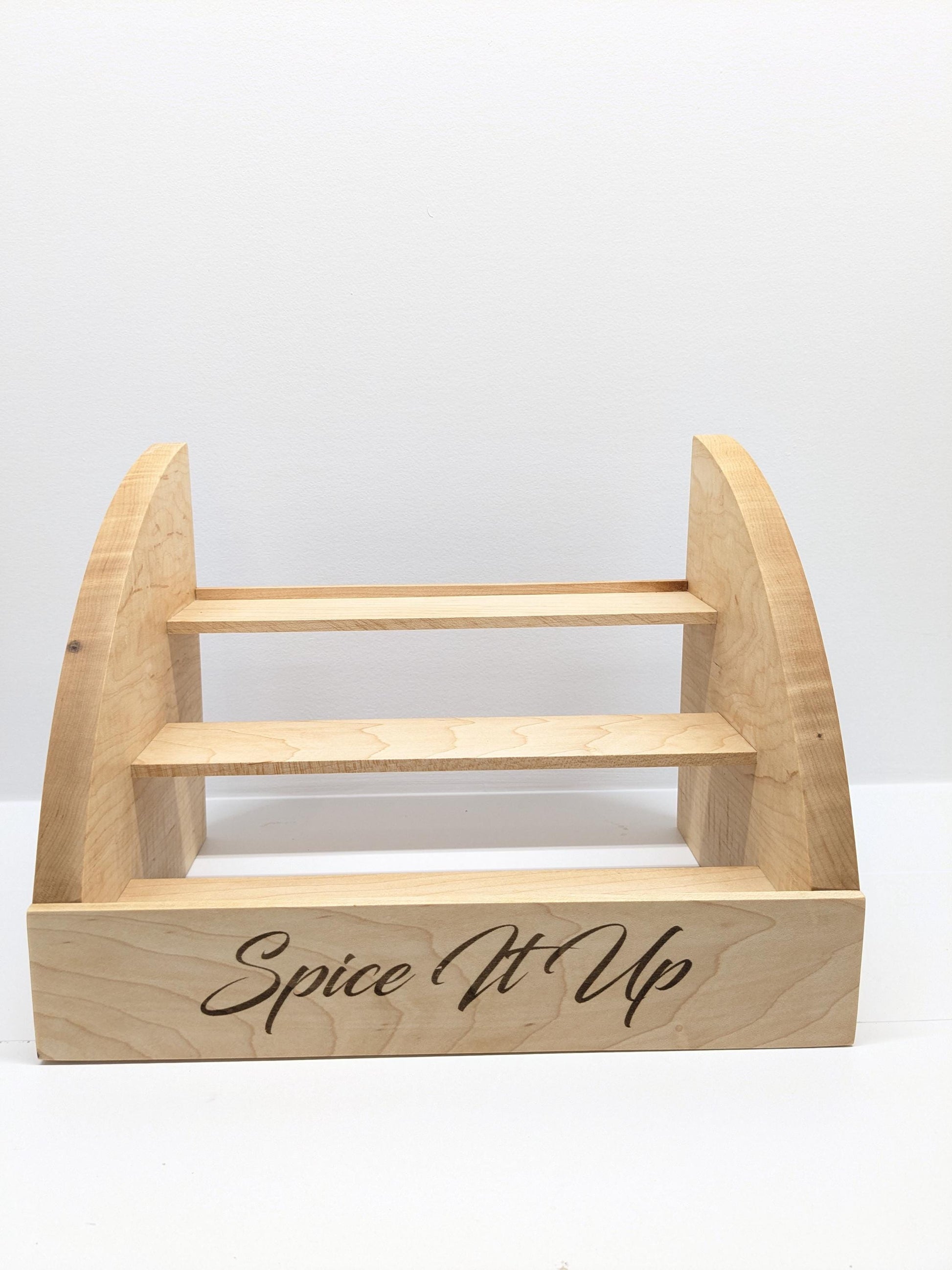 Handmade Wooden Spice Rack