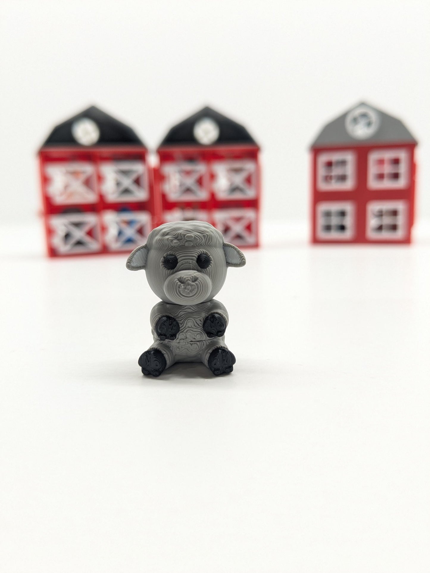 Cute Mini farm with flexy animals.