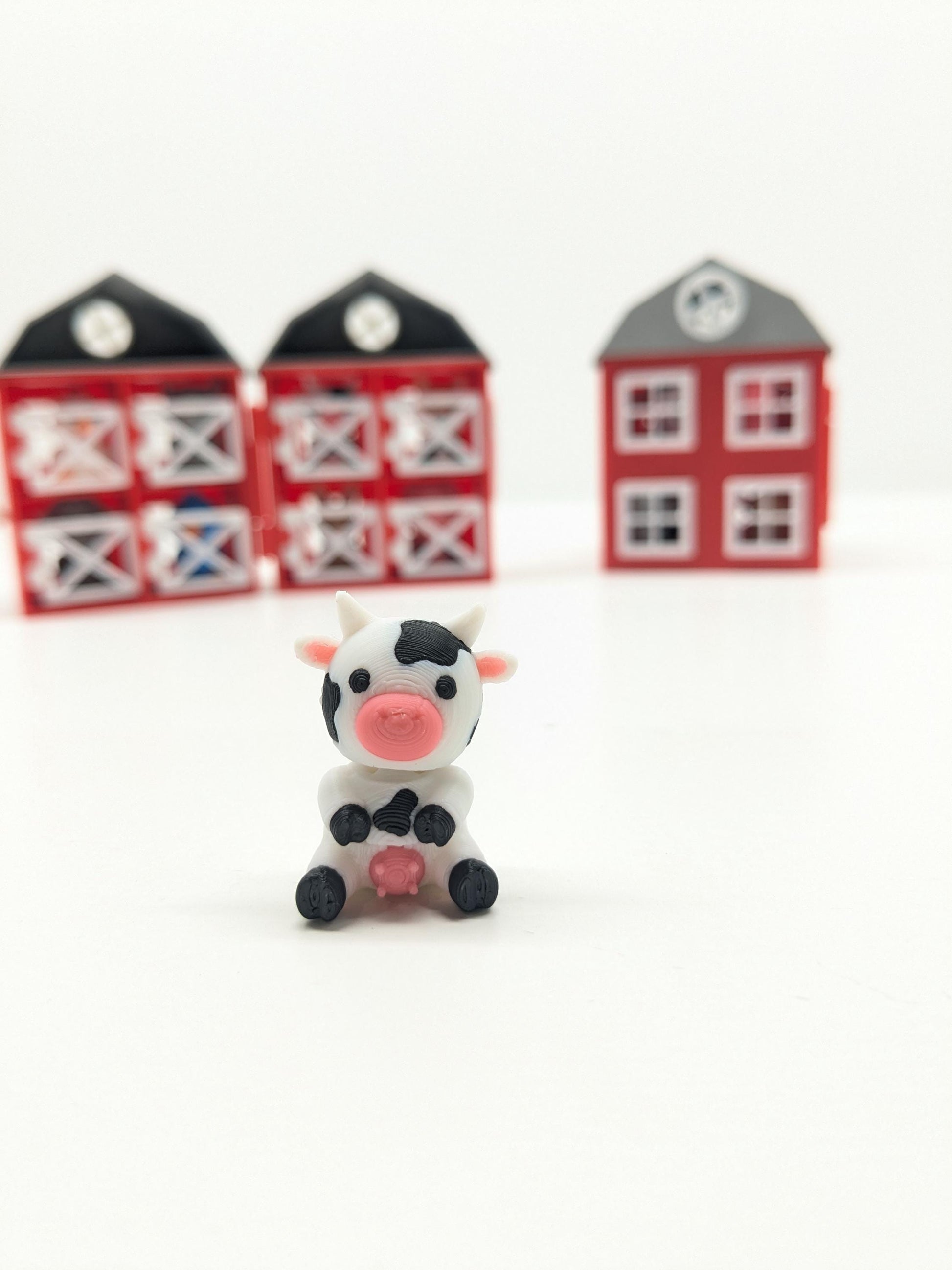 Cute Mini farm with flexy animals.