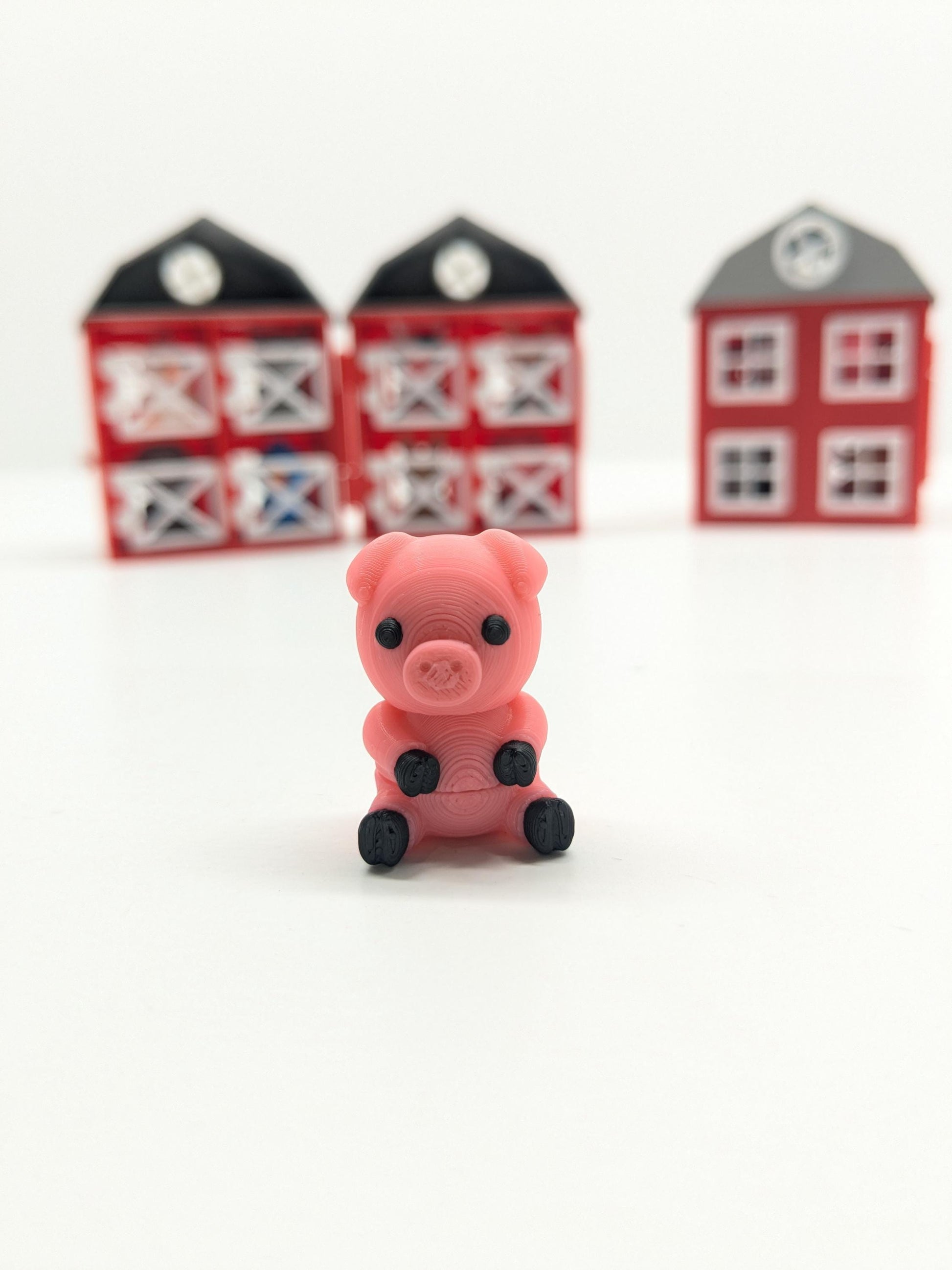 Cute Mini farm with flexy animals.