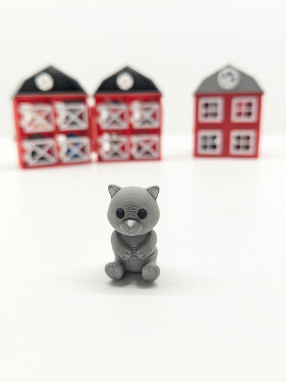 Cute Mini farm with flexy animals.